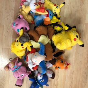 Pokeman dolls
